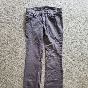 Ann Taylor Loft Grey Modern Boot Jeans